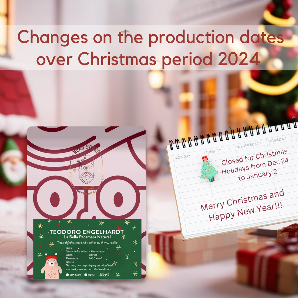 Production schedule over Christmas period 2024